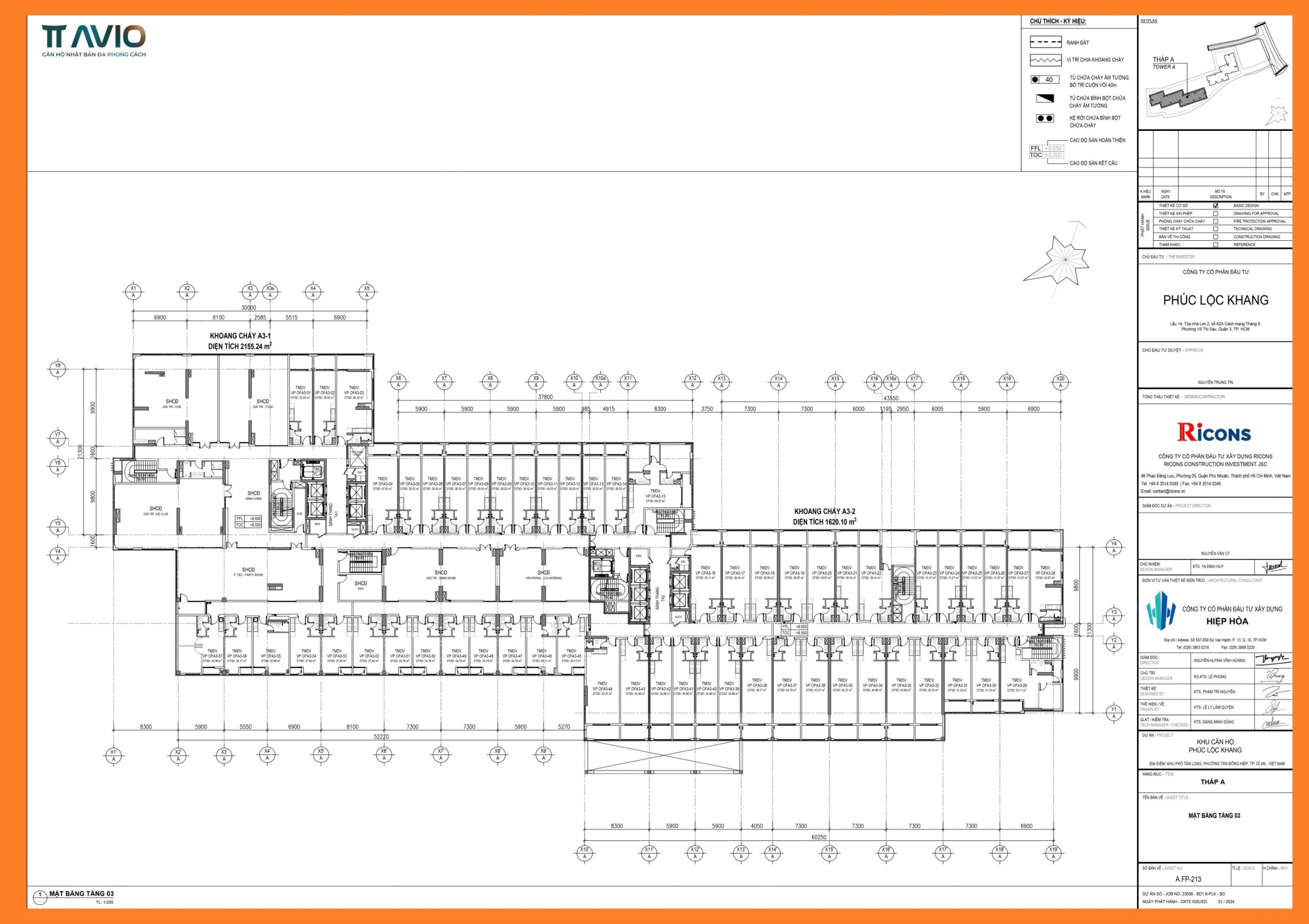 MẶt BẰng TẦng 03a TTAvio
