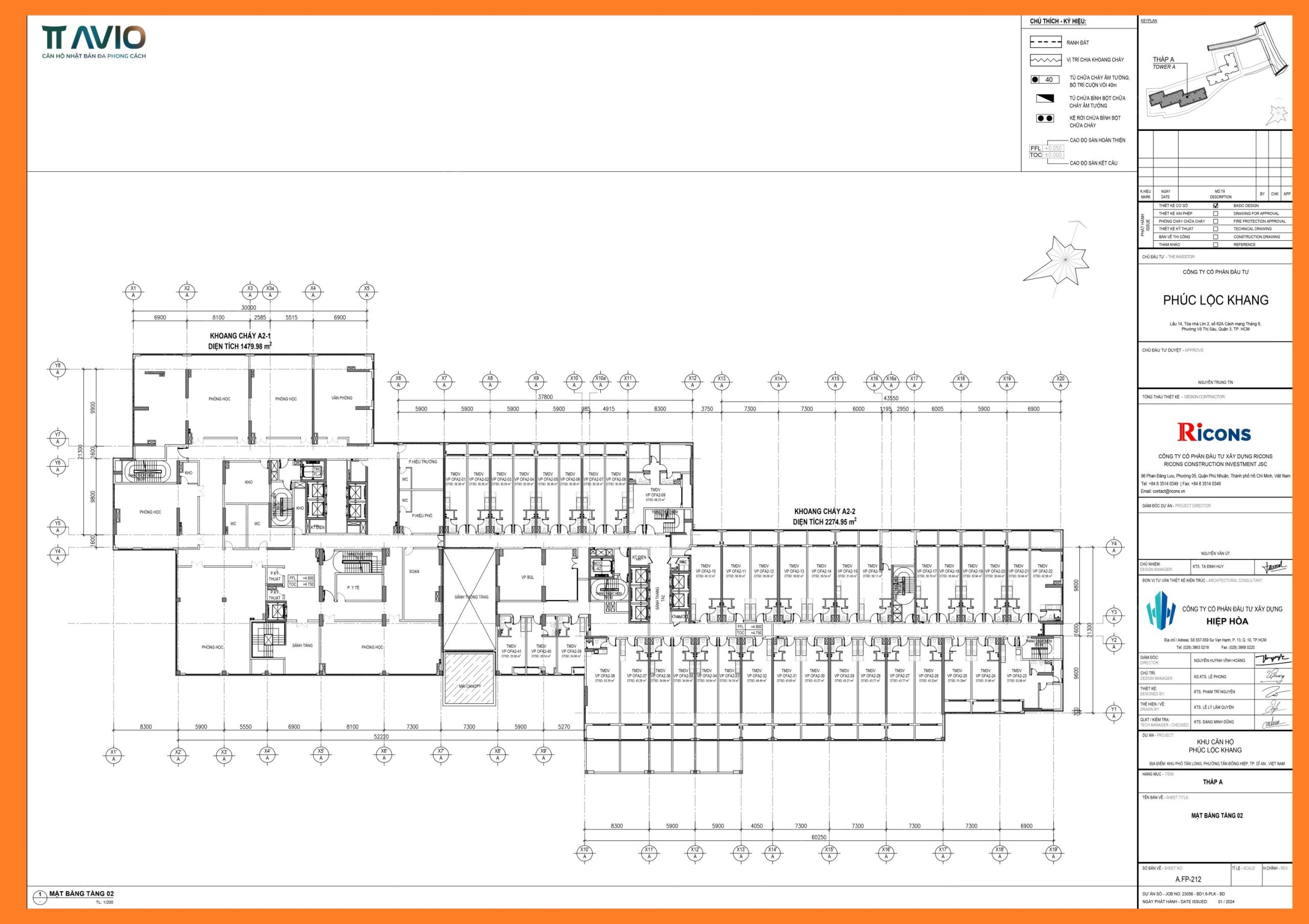 MẶt BẰng TẦng 2a DỰ Án Tt Avio Hồ Chí Minh