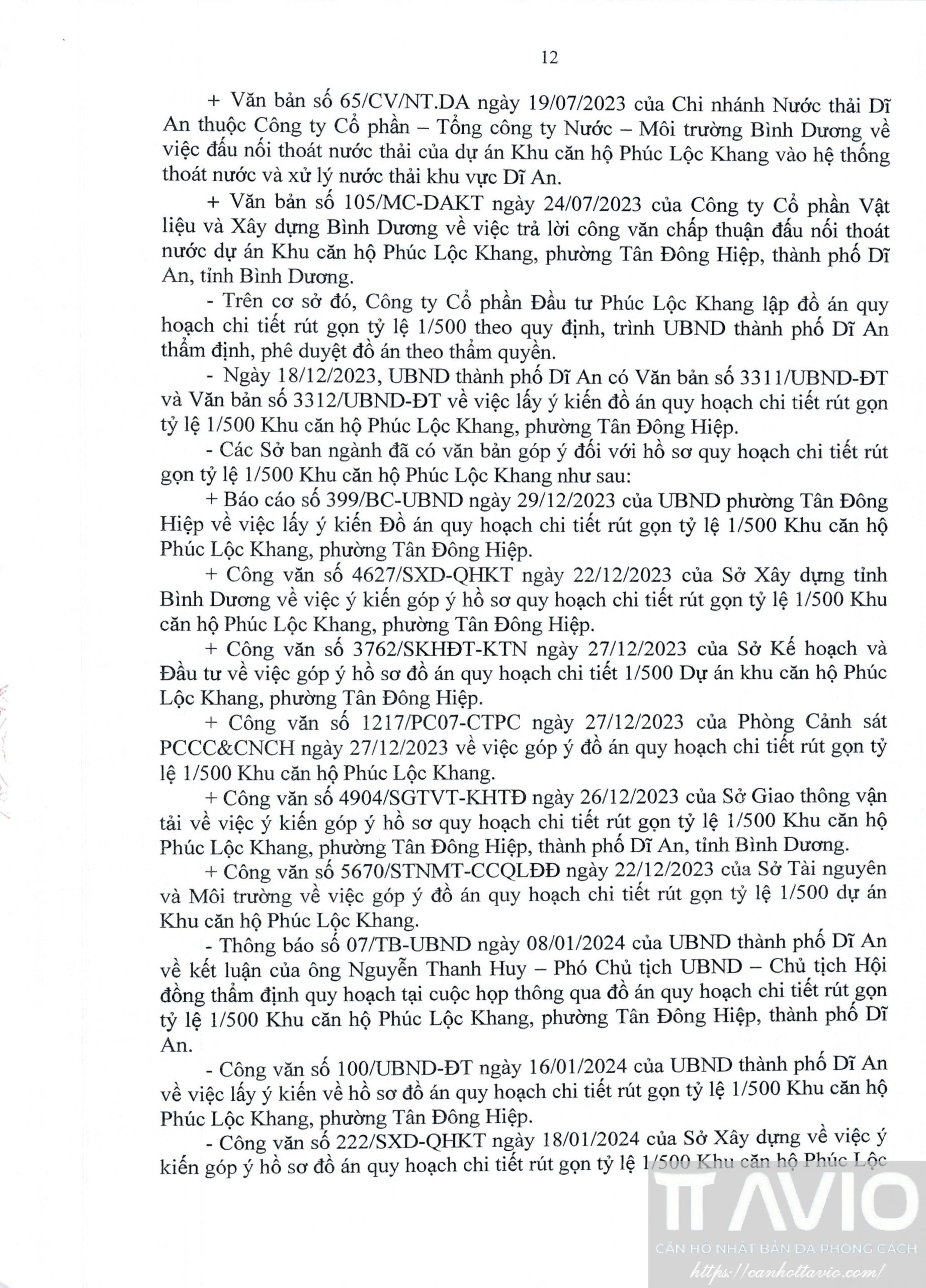 Quyết định Phê Duyệt Tỷ Lệ 1 Phần 500 Trang 12 của TT Avio