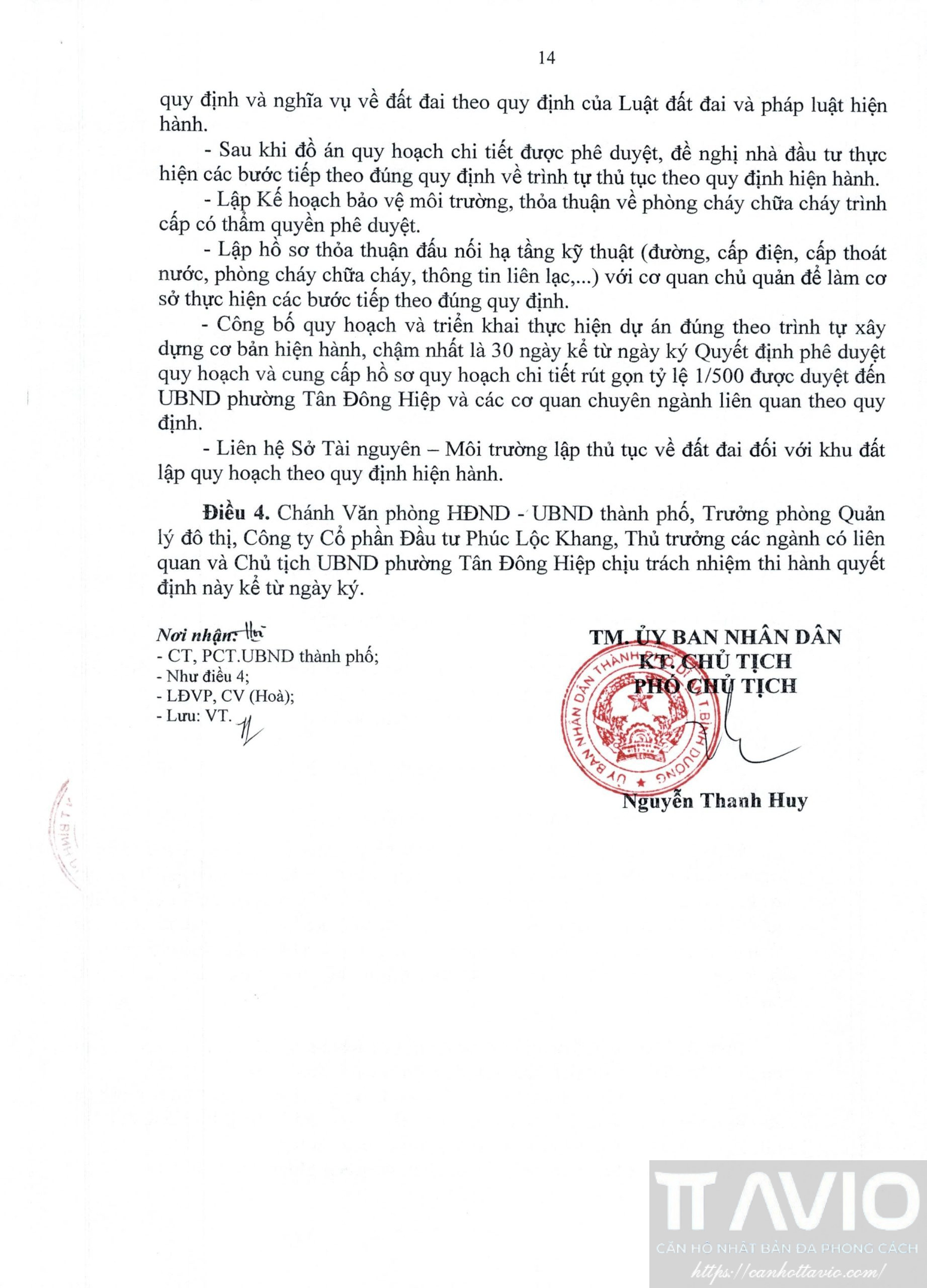 Quyết định Phê Duyệt Tỷ Lệ 1 Phần 500 Trang 14 của TT Avio