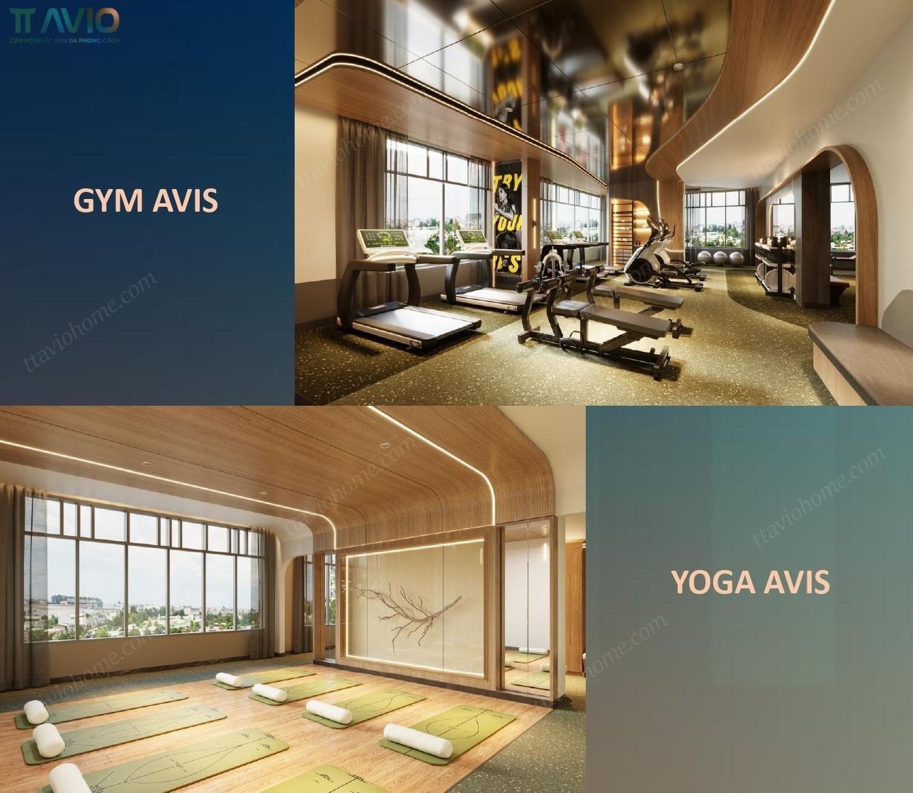 Phòng Gym-Yoga Tháp Avis Tầng 3 ở TT Avio