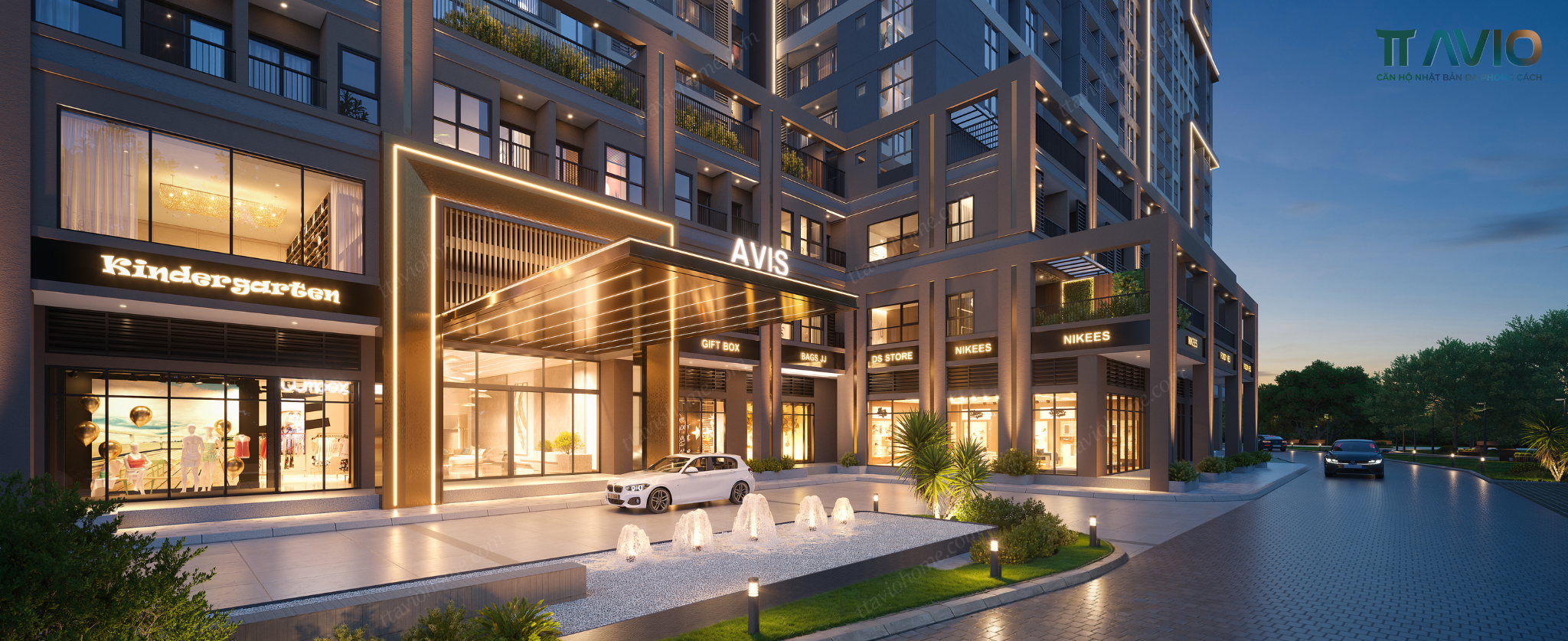 Sảnh đón ở Căn Hộ Dự án Tt Avio Hồ Chí Minh