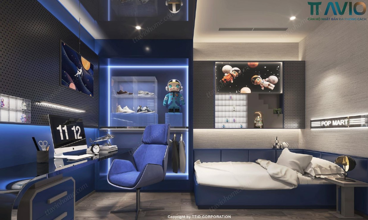 Thiết Kế Căn 2pn Morden Ttavio Hồ Chí Minh