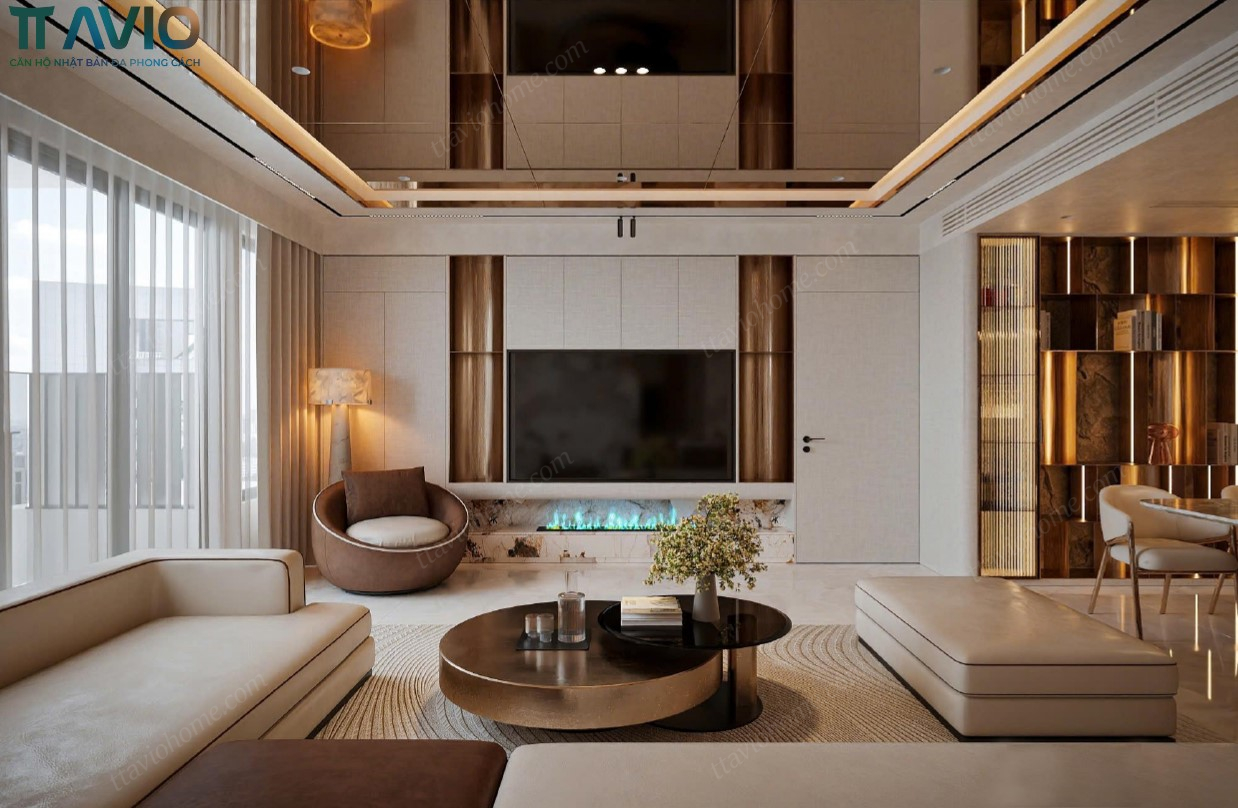Thiết Kế Căn 3pn Dự Án TT Avio theo Phong Cách Elegant