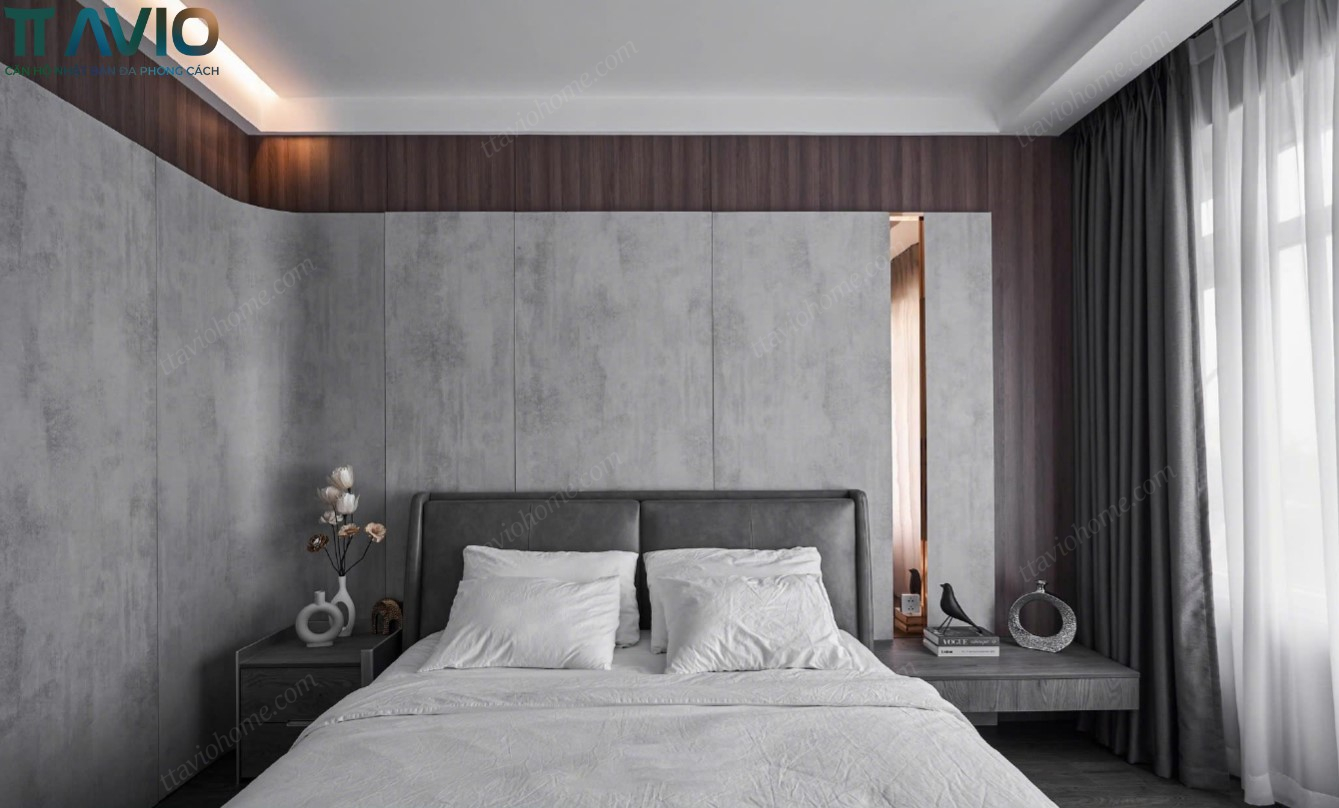 Thiết Kế Căn 3pn Tt Avio Phong Cách Elegant sang sáng