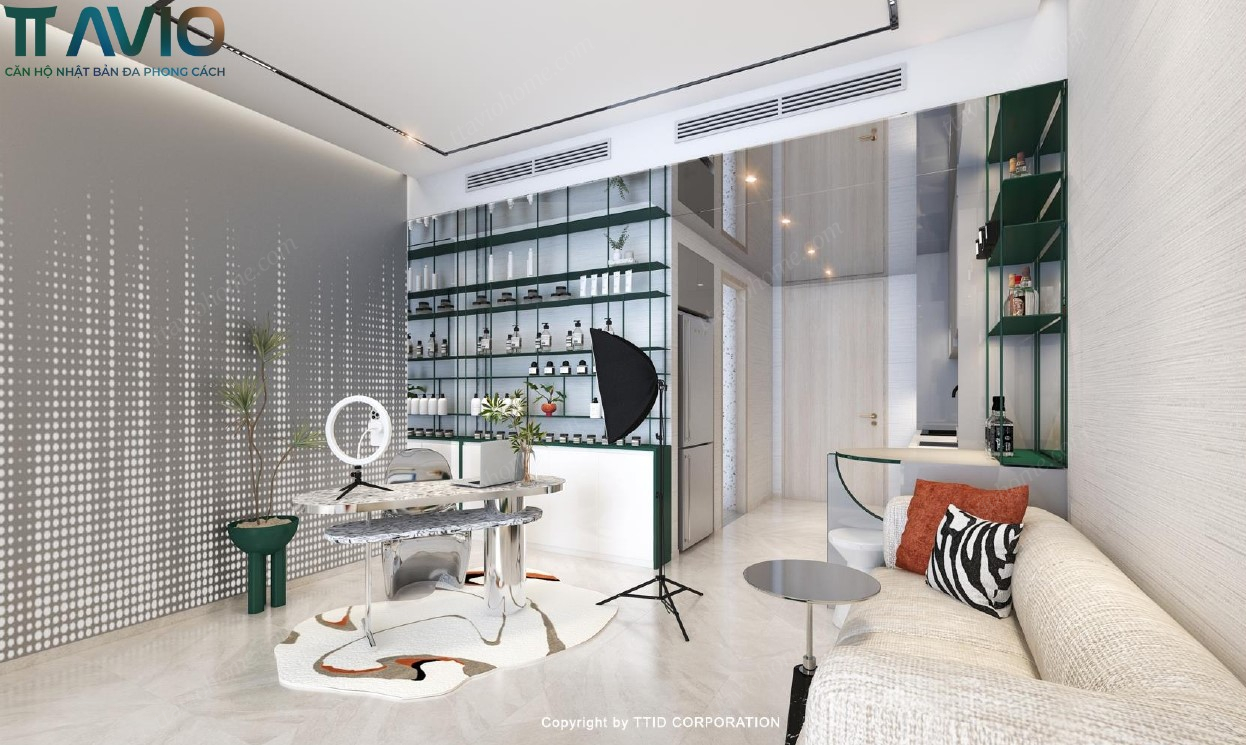 Thiết Kế Trendy Căn 1pn ở Dự án Tt Avio