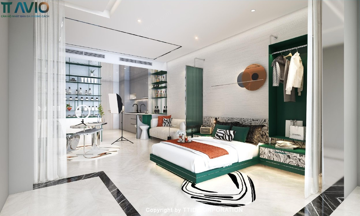 Thiết Kế Trendy Căn 1PN Của Dự Án TT Avio