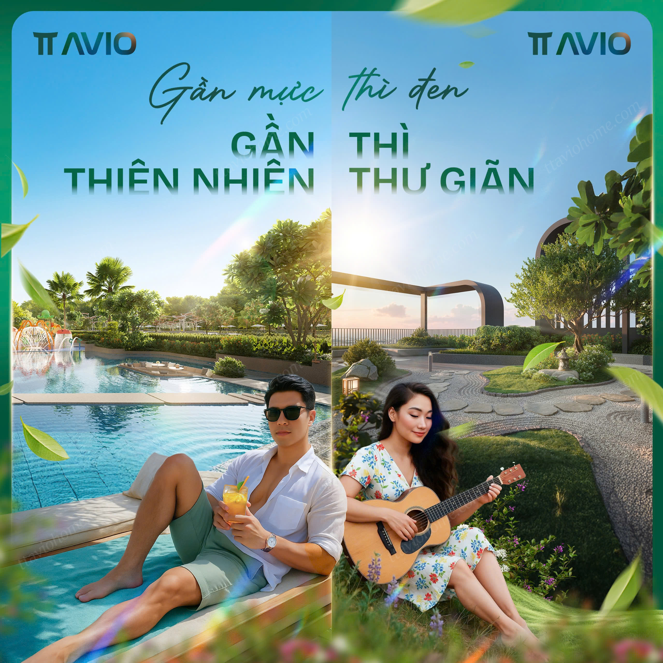 Gần Mực Thì Đen Gần Thiên Nhiên Thì Thư Giãn Ở TT Avio