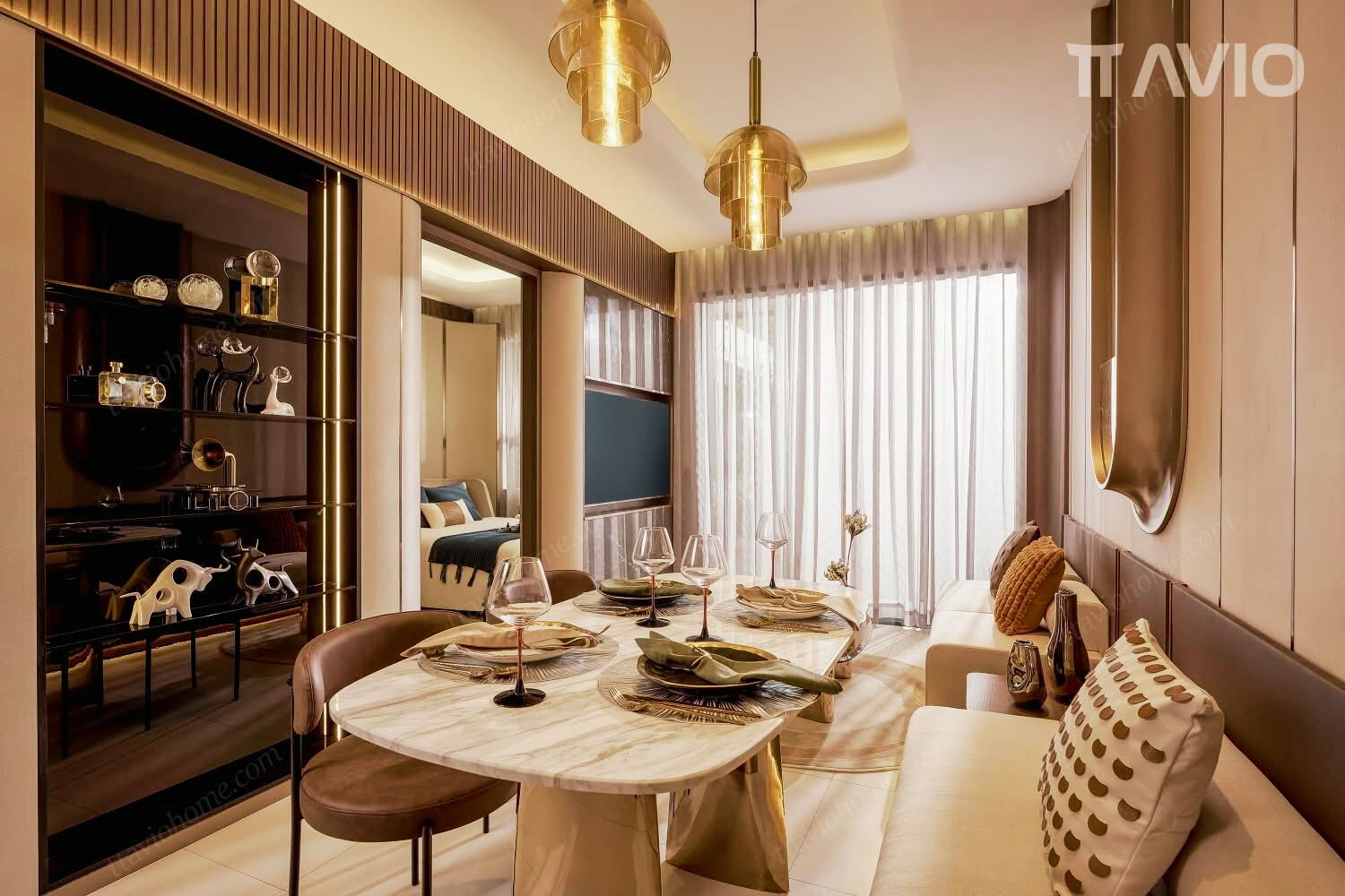 Nội Thất Sang Chảnh ở Căn Hộ Tt Avio